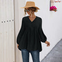 Chic Women's Button-Detail Blouse