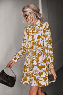 Floral High Neck Women's Dress Collection