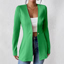 Asymmetrical Women's Blazer Jacket - Chic Design