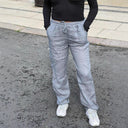 Women’s Relaxed Linen Trousers with Pockets