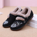 Charming Floral Design Women's House Slippers
