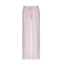 Summer Striped Pants with Elastic Waistband for Women
