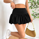 Airy Ruffled Sock Shorts for Women
