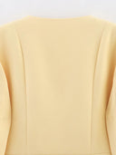 Chic Women's Blazer with Stylish Cut and Button Accents
