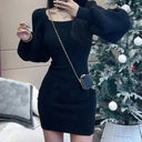 Chic Women's Knit Dress for Everyday Wear