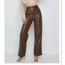 Chic Faux Leather Women's Pants for All Occasions