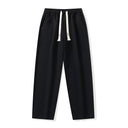 Elastic Waist Women's Pants with Side Pockets