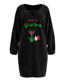 Unique Print Women's Christmas Dress - Effortless Style