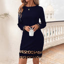 Unique Leopard Print Women's Dress