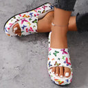 Women's Comfortable Thong Sandals with Fashionable Butterfly Design Heidi Fashion