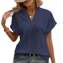 Stylish Women's Short Sleeve Blouse