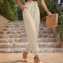 Women's Relaxed Fit Pants with Deep Pockets