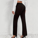 Chic High-Waisted Wide Leg Office Pants