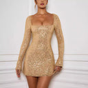 Shimmering Sequin Mini Dress for Women