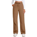 Women's Relaxed Fit Trousers with Elastic Waistband