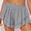 Chic Ruffled Shorts for Women