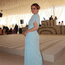 Chic Maxi Dress with Decorative Draping for Women