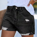 Trendy Distressed Denim Shorts for Women