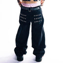 Stylish Ladies' Cargo Pants with Eyelets