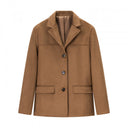 Chic Women's Blazer Jacket with Patch Pockets
