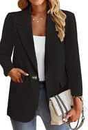 Chic Women's Blazer with Stylish Pockets