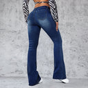 High-Waisted Flared Jeans for Women