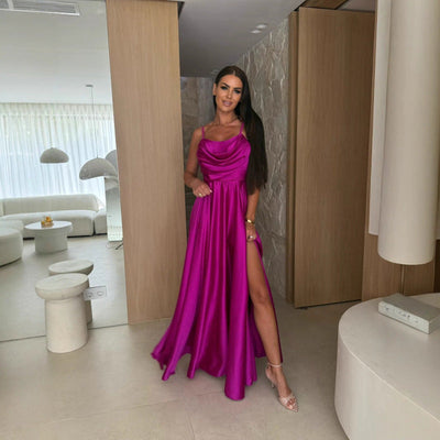 Chic Long Evening Dress for Women