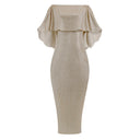 Chic Off-Shoulder Evening Dress for Women