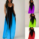 Chic Women's Maxi Dress with Pockets