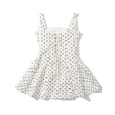 Chic Polka Dot Women's Short Dress