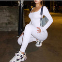 Chic Long-Sleeved Bodysuit with Flattering Fit
