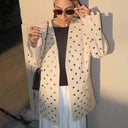 Chic Sequin Blazer Jacket for Women