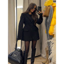 Chic Oversized Blazer Jacket with Stylish Lapels