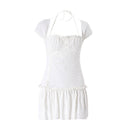 Chic Ruffled Mini Dress for Women