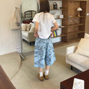 Camouflage Cargo Shorts for Women - Relaxed Fit