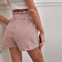 Stylish Solid Color Cotton Shorts for Summer