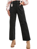 Chic High-Waisted Pleated Trousers for Women