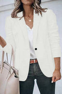 Chic Women's Blazer Jacket for Stylish Layering