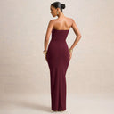 Chic Evening Dress with Elegant Draping Design
