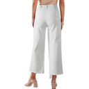 Chic High-Waisted Baggy Jeans with Button Placket & Side Pockets