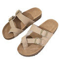 Ladies Comfortable Slide Sandals with Adjustable Straps by Heidi-Mode