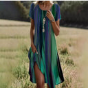Women's Sequin Dress with Slit Detail