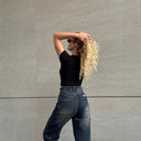 High-Waisted Baggy Jeans for Women - Relaxed Fit