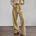 Women's Fleece Lounge Pants with Relaxed Fit