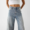 High-Waist Mom Jeans for Women - Relaxed Fit Style