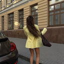 Chic Oversized Blazer with Deep Lapel