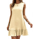 Women's Ruffle Design Casual Dress