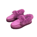 Chic Women's Slippers with Plush Lining