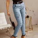 Modern Women's Cargo Pants with Ample Pockets