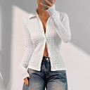 Stylish Women's Structured Blouse in Versatile Fabrics